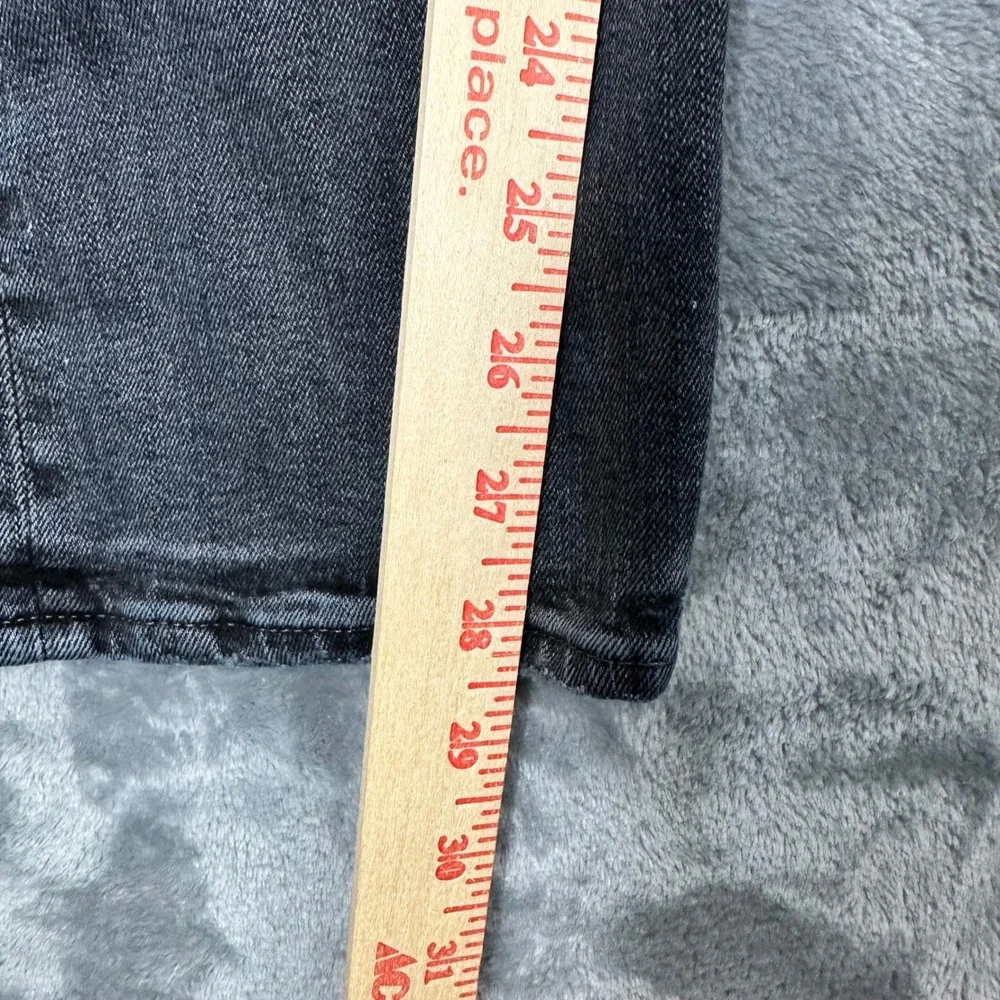 Polo Ralph Lauren Sullivan Slim Jeans 32x30 Faded Black Distressed Stretch Denim